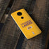 NBA Los Angeles Lakers Standard - Gold Moto E5 Plus Skin