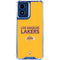 NBA Los Angeles Lakers Standard - Gold Moto G 5G (2024) Clear Case