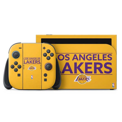 NBA Los Angeles Lakers Standard - Gold Nintendo Skins