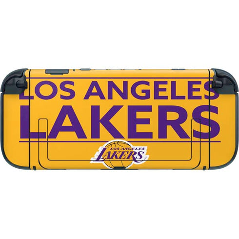 NBA Los Angeles Lakers Standard - Gold Nintendo Switch 2 (2025) with Joy-Con Skin
