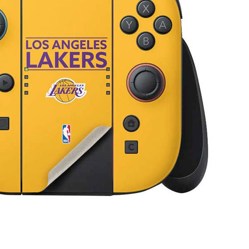 NBA Los Angeles Lakers Standard - Gold Nintendo Switch 2 (2025) Joy-Con Controller Skin