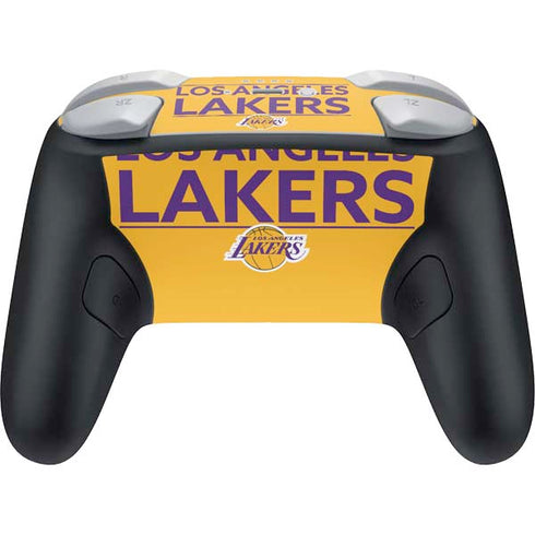 NBA Los Angeles Lakers Standard - Gold Nintendo Switch 2 (2025) Pro Controller Skin