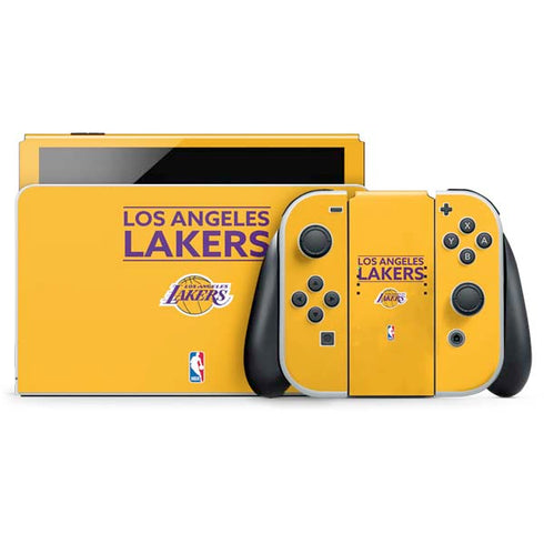 NBA Los Angeles Lakers Standard - Gold Nintendo Skins