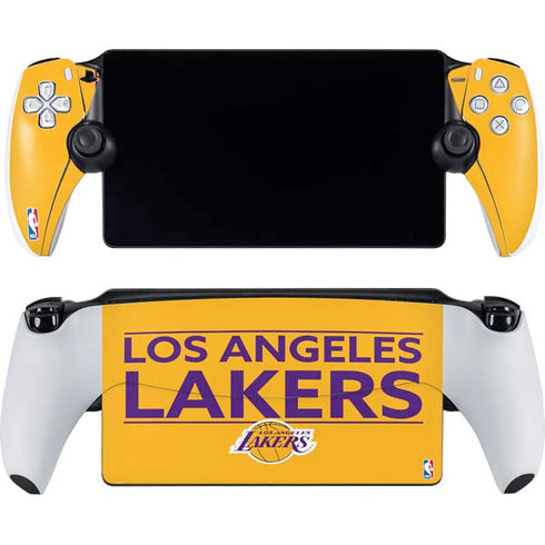 NBA Los Angeles Lakers Standard - Gold PlayStation PS5 Skins
