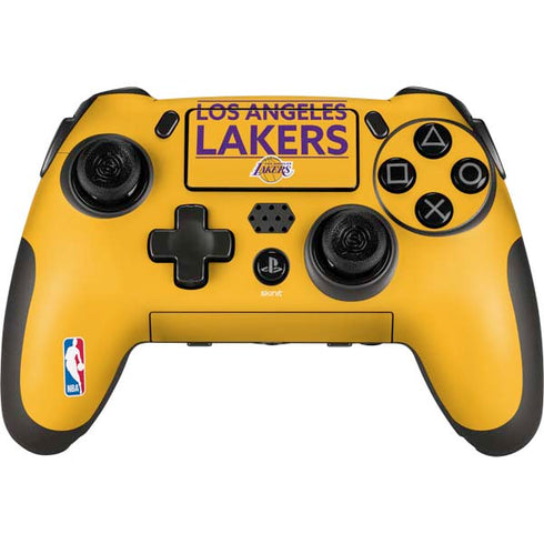 NBA Los Angeles Lakers Standard - Gold PlayStation Scuf Vantage 2 Controller Skin
