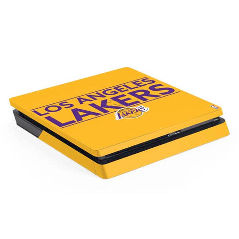 NBA Los Angeles Lakers Standard - Gold PS4 Slim Skin