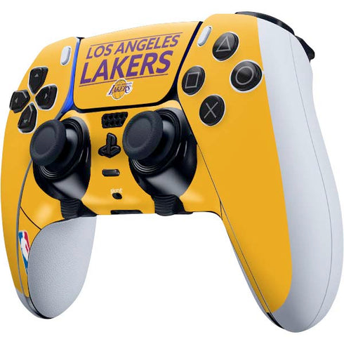 NBA Los Angeles Lakers Standard - Gold PS5 DualSense Edge Pro Controller Skin