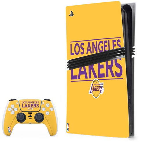 NBA Los Angeles Lakers Standard - Gold PlayStation PS5 Skins