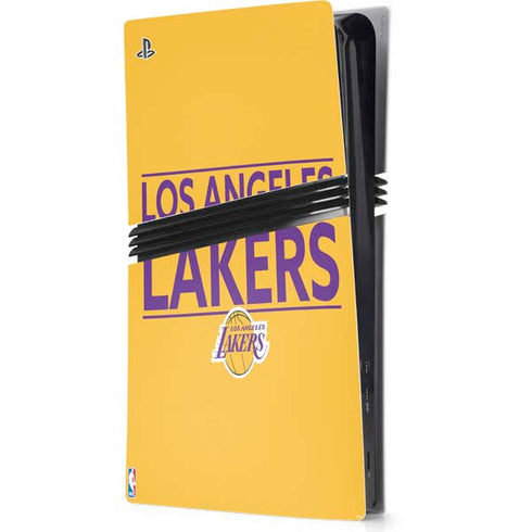NBA Los Angeles Lakers Standard - Gold PlayStation PS5 Skins