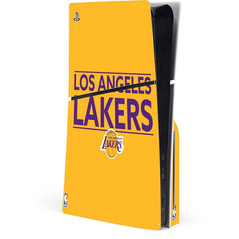 NBA Los Angeles Lakers Standard - Gold PlayStation PS5 Skins