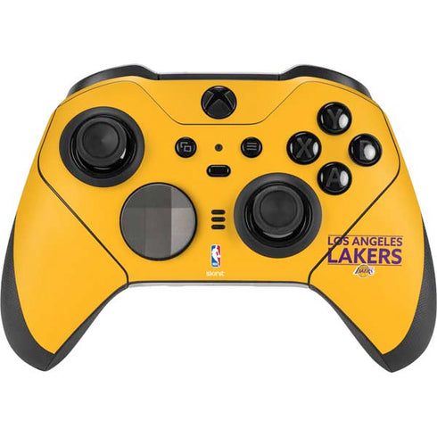 NBA Los Angeles Lakers Standard - Gold Xbox Elite Wireless Controller Series 2 Skin