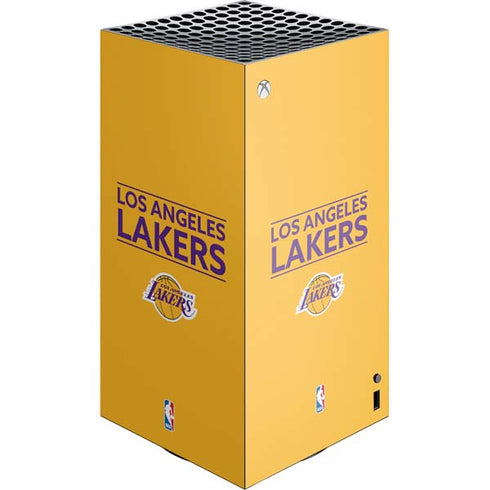 NBA Los Angeles Lakers Standard - Gold Xbox Series X Skins
