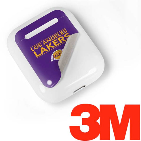 NBA Los Angeles Lakers Standard - Purple Apple AirPods Skin