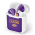 NBA Los Angeles Lakers Standard - Purple Apple AirPods Skin
