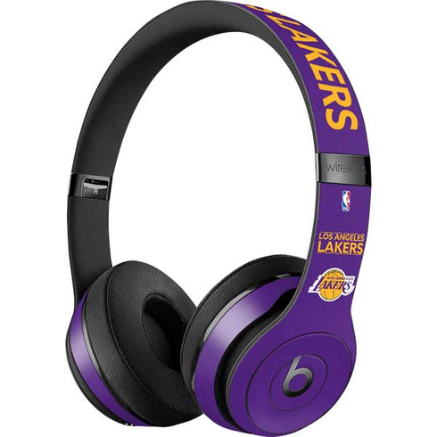 NBA Los Angeles Lakers Standard - Purple Beats Solo 3 Wireless Skin