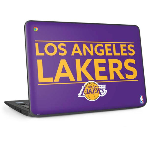 NBA Los Angeles Lakers Standard - Purple HP Chromebook Skin