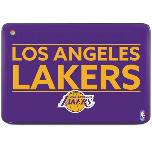 NBA Los Angeles Lakers Standard - Purple HP Chromebook Skin