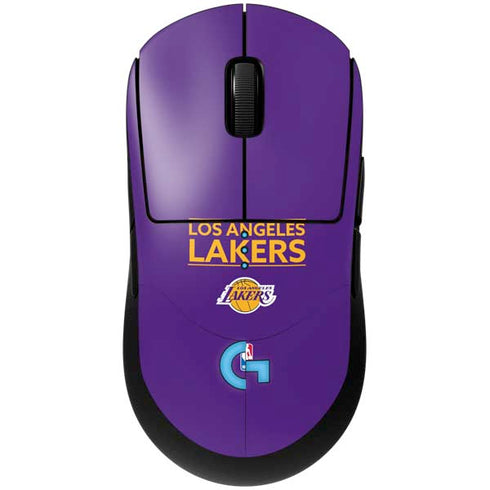 NBA Los Angeles Lakers Standard - Purple G Pro Wireless Gaming Mouse Skin