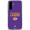 NBA Los Angeles Lakers Standard - Purple Galaxy A36 5G Clear Case