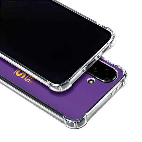 NBA Los Angeles Lakers Standard - Purple Galaxy A36 5G Clear Case