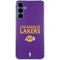 NBA Los Angeles Lakers Standard - Purple Galaxy A55 5G Clear Case