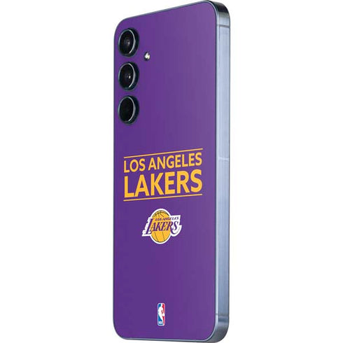 NBA Los Angeles Lakers Standard - Purple Galaxy A55 5G Skin