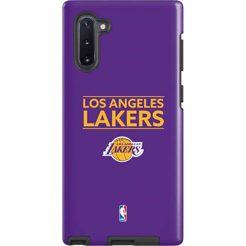 NBA Los Angeles Lakers Standard - Purple Galaxy Cases