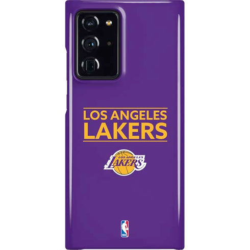 NBA Los Angeles Lakers Standard - Purple Galaxy Cases