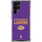 NBA Los Angeles Lakers Standard - Purple Galaxy S23 Ultra Clear Case