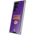 NBA Los Angeles Lakers Standard - Purple Galaxy S23 Ultra Clear Case