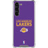 NBA Los Angeles Lakers Standard - Purple Galaxy S24 FE Clear Case