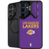 NBA Los Angeles Lakers Standard - Purple Galaxy S24 FE Kickstand Case