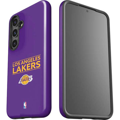 NBA Los Angeles Lakers Standard - Purple Galaxy S25 Impact Case