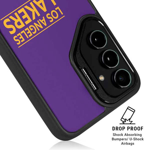 NBA Los Angeles Lakers Standard - Purple Galaxy S25 Plus Kickstand Case