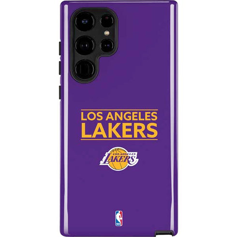 NBA Los Angeles Lakers Standard - Purple Galaxy Cases