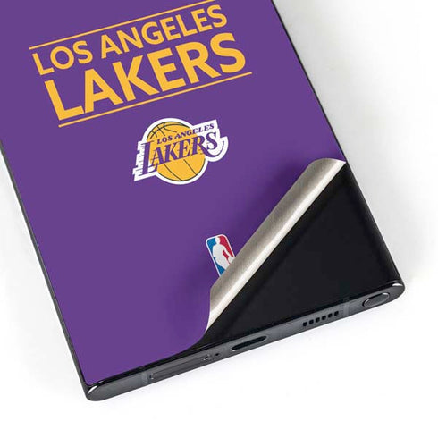 NBA Los Angeles Lakers Standard - Purple Galaxy S25 Ultra Skin