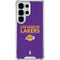 NBA Los Angeles Lakers Standard - Purple Galaxy S25 Ultra Clear Case