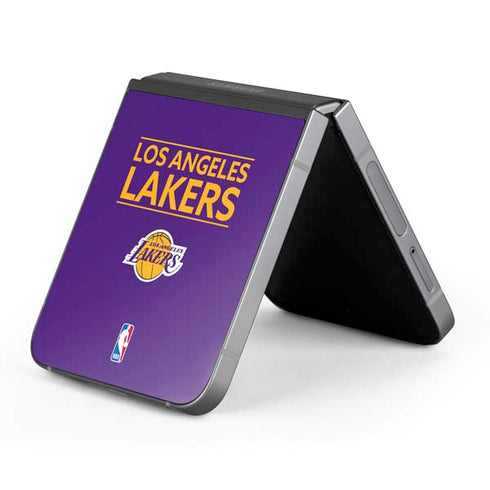 NBA Los Angeles Lakers Standard - Purple Galaxy Z Flip6 Skin