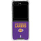 NBA Los Angeles Lakers Standard - Purple Galaxy Z Flip6 Clear Case