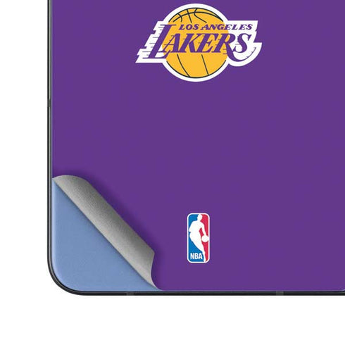NBA Los Angeles Lakers Standard - Purple Galaxy Z Fold5 5G Skin