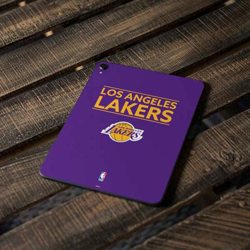 NBA Los Angeles Lakers Standard - Purple Apple iPad Pro Skin