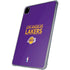 NBA Los Angeles Lakers Standard - Purple iPad Pro 11in (2024) Clear Case