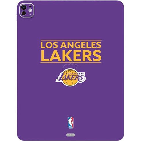 NBA Los Angeles Lakers Standard - Purple iPad Pro 13in M4 (2024) Skin