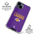 NBA Los Angeles Lakers Standard - Purple iPhone 15 Clear Case