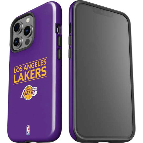 NBA Los Angeles Lakers Standard - Purple iPhone 15 Pro Impact Case