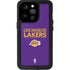 NBA Los Angeles Lakers Standard - Purple iPhone 15 Pro Waterproof Case