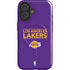 NBA Los Angeles Lakers Standard - Purple iPhone 16 Magsafe Impact Case