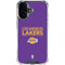 NBA Los Angeles Lakers Standard - Purple iPhone 16 Plus Clear Case