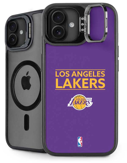 NBA Los Angeles Lakers Standard - Purple iPhone 16 Plus Kickstand Case