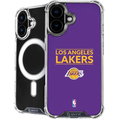NBA Los Angeles Lakers Standard - Purple iPhone 16 Plus MagSafe Case